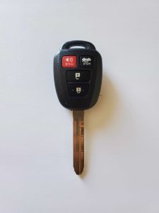 Scion tC chip key battery replacement information