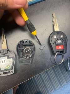 Inside look of Nissan Micra high security key