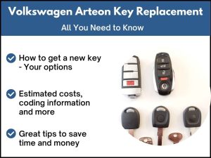 Volkswagen Arteon key replacement - All you need to know