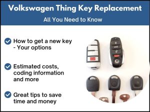 Volkswagen Thing key replacement - All you need to know