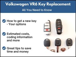 Volkswagen VR6 key replacement - All you need to know