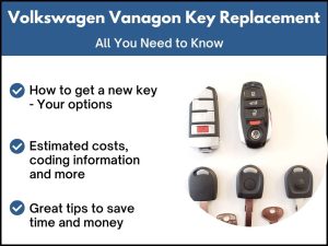 Volkswagen Vanagon key replacement - All you need to know
