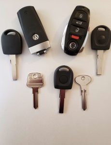 Variety of VW keys