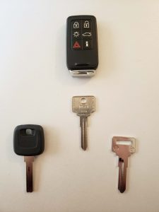 Key replacement - Volvo - Different years