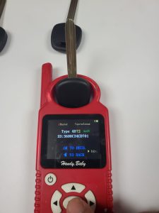 Tool to check chip value of Lexus car key