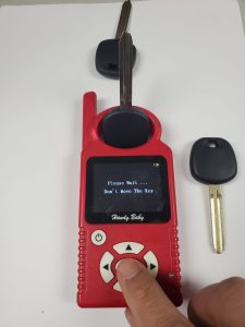 Tool to check chip value of Mitsubishi car key