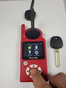 Tool to check chip value of Acura car key