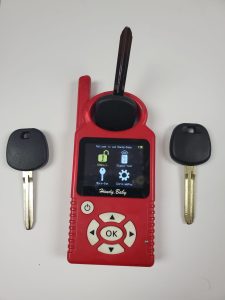 Tool to check chip value of Jaguar car key