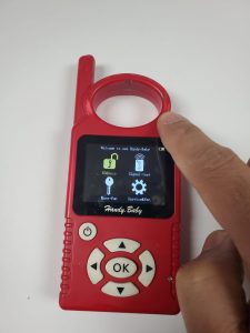 Tool to check chip value of Jeep car key