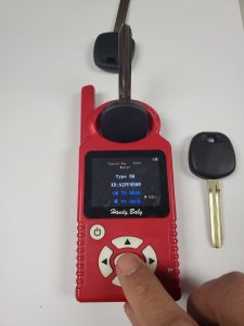 Tool to check chip value of Subaru car key