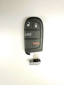 Dodge key fob and emergency key - Must be programmed with a special machine