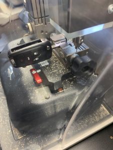Transponder flip key on a cutting machine - Chevy